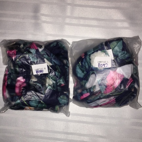 New Women’s Beautiful Floral Winged Top & Strappy Thong Bikini - Picture 6 of 12